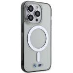 Carcasa BMW Silver Ring cu MagSafe compatibila cu iPhone 15 Pro, Transparent 5 - lerato.ro