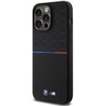 Carcasa BMW M Silicone Pattern cu MagSafe compatibila cu iPhone 15 Pro Max, Negru 3 - lerato.ro