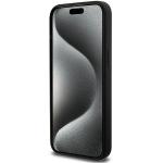 Carcasa BMW M Silicone Pattern cu MagSafe compatibila cu iPhone 15 Pro Max, Negru 6 - lerato.ro