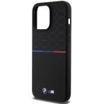 Carcasa BMW M Silicone Pattern cu MagSafe compatibila cu iPhone 15 Pro Max, Negru 7 - lerato.ro