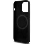 Carcasa BMW M Silicone Pattern cu MagSafe compatibila cu iPhone 15 Pro Max, Negru 8 - lerato.ro