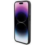 Carcasa BMW Grip Stand Smooth and Carbon cu Stand compatibila cu iPhone 15 Pro, Negru 7 - lerato.ro