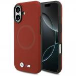 Carcasa BMW M FW Metal Logo cu MagSafe compatibila cu iPhone 17, Rosu 4 - lerato.ro