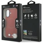 Carcasa BMW M FW Metal Logo cu MagSafe compatibila cu iPhone 17, Rosu 9 - lerato.ro
