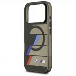 Carcasa BMW M IML Metal Buttons Tricolor Lines cu MagSafe compatibila cu iPhone 17 Pro, Negru 7 - lerato.ro
