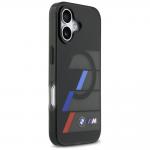 Carcasa BMW M IML Metal Buttons Tricolor Lines cu MagSafe compatibila cu iPhone 17, Negru 5 - lerato.ro