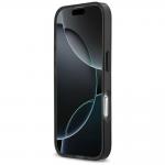 Carcasa BMW M IML Metal Buttons Tricolor Lines cu MagSafe compatibila cu iPhone 17, Negru 6 - lerato.ro