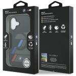 Carcasa BMW M IML Metal Buttons Tricolor Lines cu MagSafe compatibila cu iPhone 17, Negru 9 - lerato.ro
