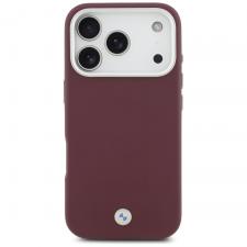 Carcasa BMW Sign Full Wrapped Metal cu MagSafe compatibila cu iPhone 17 Pro, Rosu