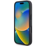 Carcasa BMW Signature Leather Textured Line cu MagSafe compatibila cu iPhone 16 Pro, Negru 6 - lerato.ro