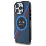 Carcasa BMW Motosport IML Circle cu MagSafe compatibila cu iPhone 16 Pro, Navy Blue 3 - lerato.ro