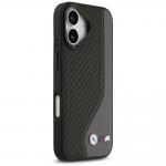 Carcasa BMW M Carbon Logo cu MagSafe compatibila cu iPhone 17, Negru 5 - lerato.ro