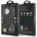 Carcasa BMW M Carbon Logo cu MagSafe compatibila cu iPhone 17, Negru 9 - lerato.ro