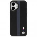 Carcasa BMW M Perforated Stripe Logo cu MagSafe compatibila cu iPhone 17, Negru 2 - lerato.ro