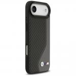 Carcasa BMW M Carbon Logo cu MagSafe compatibila cu iPhone 17 Air, Negru 5 - lerato.ro
