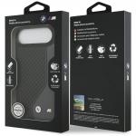 Carcasa BMW M Carbon Logo cu MagSafe compatibila cu iPhone 17 Air, Negru 9 - lerato.ro