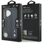 Carcasa BMW M Perforated Stripe Logo cu MagSafe compatibila cu iPhone 17, Navy Blue 9 - lerato.ro