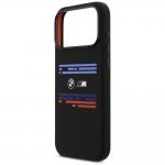 Carcasa BMW M Silicon Horizontal Line cu MagSafe compatibila cu iPhone 17 Pro Max, Negru 7 - lerato.ro
