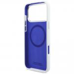 Carcasa BMW M Silicon Horizontal Line cu MagSafe compatibila cu iPhone 17 Pro Max, Alb 8 - lerato.ro