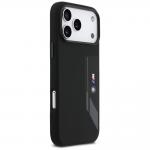 Carcasa BMW M Silicon Vertical Logo cu MagSafe compatibila cu iPhone 17 Pro Max, Negru 5 - lerato.ro
