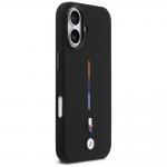 Carcasa BMW M Silicon Tricolor Line cu MagSafe compatibila cu iPhone 17, Negru 5 - lerato.ro
