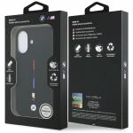 Carcasa BMW M Silicon Tricolor Line cu MagSafe compatibila cu iPhone 17, Negru 9 - lerato.ro