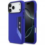 Carcasa BMW M Silicon Vertical Logo cu MagSafe compatibila cu iPhone 17 Pro Max, Navy Blue 4 - lerato.ro