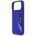Carcasa BMW M Silicon Vertical Logo cu MagSafe compatibila cu iPhone 17 Pro Max, Navy Blue 7 - lerato.ro