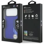 Carcasa BMW M Silicon Vertical Logo cu MagSafe compatibila cu iPhone 17 Pro Max, Navy Blue 9 - lerato.ro