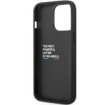 Carcasa BMW Quilted Tricolor compatibila cu iPhone 14 Pro, Gri 8 - lerato.ro