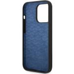 Carcasa BMW Silicone Vertical Tricolor Lines compatibila cu iPhone 14 Pro, Negru 8 - lerato.ro