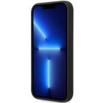 Carcasa BMW Silicone Slanted Stripes compatibila cu iPhone 14 Pro, Negru 6 - lerato.ro