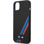 Carcasa BMW Silicone Slanted Stripes compatibila cu iPhone 14 Plus / 15 Plus, Negru 7 - lerato.ro