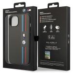 Carcasa BMW Tricolor M Collection compatibila cu iPhone 13 / 14 / 15, Gri 9 - lerato.ro