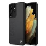 Carcasa BMW Signature Logo Imprint compatibila cu Samsung Galaxy S21 Ultra, Navy Blue 4 - lerato.ro