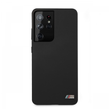 Carcasa BMW Silicone M Collection compatibila cu Samsung Galaxy S21 Ultra, Negru
