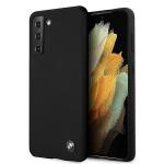 Carcasa BMW Silicone Signature compatibila cu Samsung Galaxy S21, Negru 4 - lerato.ro