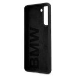 Carcasa BMW Silicone Signature compatibila cu Samsung Galaxy S21, Negru 8 - lerato.ro