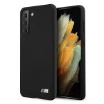 Carcasa BMW Silicone M Collection compatibila cu Samsung Galaxy S21, Negru 4 - lerato.ro