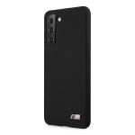 Carcasa BMW Silicone M Collection compatibila cu Samsung Galaxy S21, Negru 3 - lerato.ro