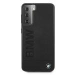 Carcasa BMW Silicone Signature Logo Imprint compatibila cu Samsung Galaxy S21, Negru 2 - lerato.ro