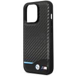 Carcasa BMW Carbon MagSafe compatibila cu iPhone 14 Pro, Negru 7 - lerato.ro