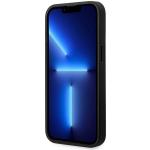 Carcasa BMW Quilted Tricolor cu MagSafe compatibila cu iPhone 14 Pro, Negru 6 - lerato.ro