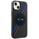 Carcasa BMW Tricolor Stripes cu MagSafe compatibila cu iPhone 13 / 14 / 15, Gri 5 - lerato.ro