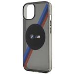 Carcasa BMW Tricolor Stripes cu MagSafe compatibila cu iPhone 13 / 14 / 15, Gri 7 - lerato.ro