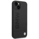 Carcasa BMW Silicone Signature Logo cu MagSafe compatibila cu iPhone 13 / 14 / 15, Negru 6 - lerato.ro