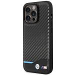 Carcasa BMW Carbon cu MagSafe compatibila cu iPhone 14 Pro Max, Negru 3 - lerato.ro