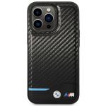 Carcasa BMW Carbon cu MagSafe compatibila cu iPhone 14 Pro Max, Negru 2 - lerato.ro