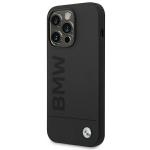 Carcasa BMW Silicone Signature Logo cu Magsafe compatibila cu iPhone 14 Pro Max, Negru 4 - lerato.ro