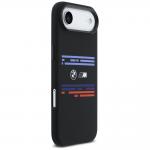 Carcasa BMW M Silicon Horizontal Line cu MagSafe compatibila cu iPhone 17 Air, Negru 5 - lerato.ro